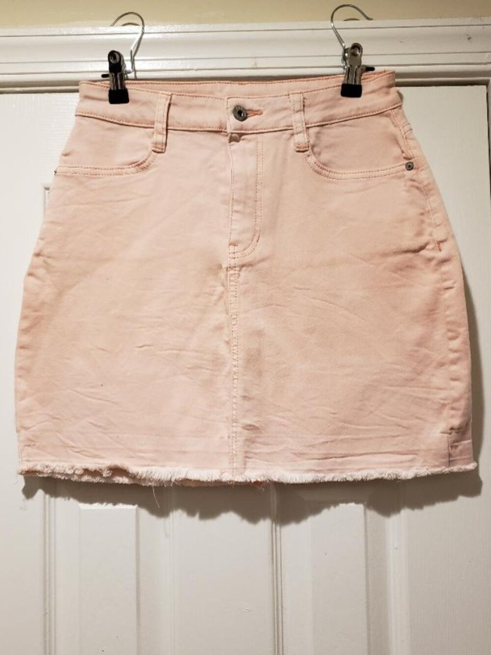 Arizona Jean Company Light Pink Denim Mini Skirt